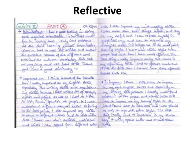 information literacy reflective essay